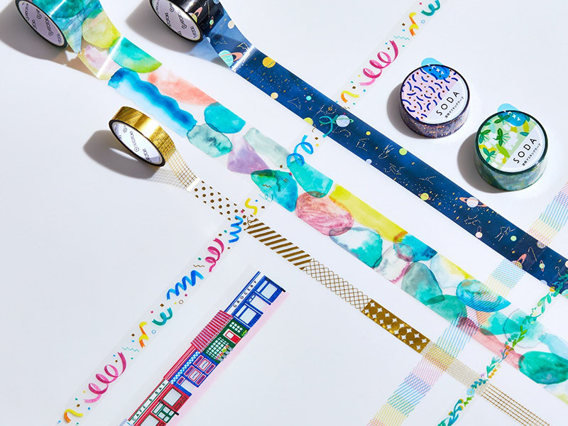 SODA PET Tape - Abstract Shapes