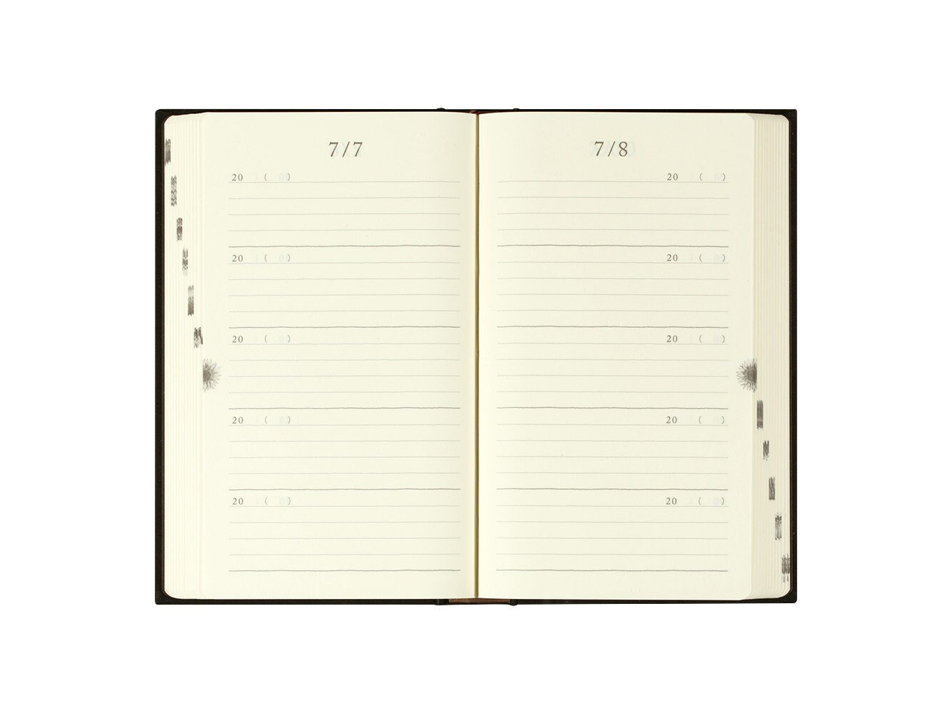 MD 5 Year Diary - Black