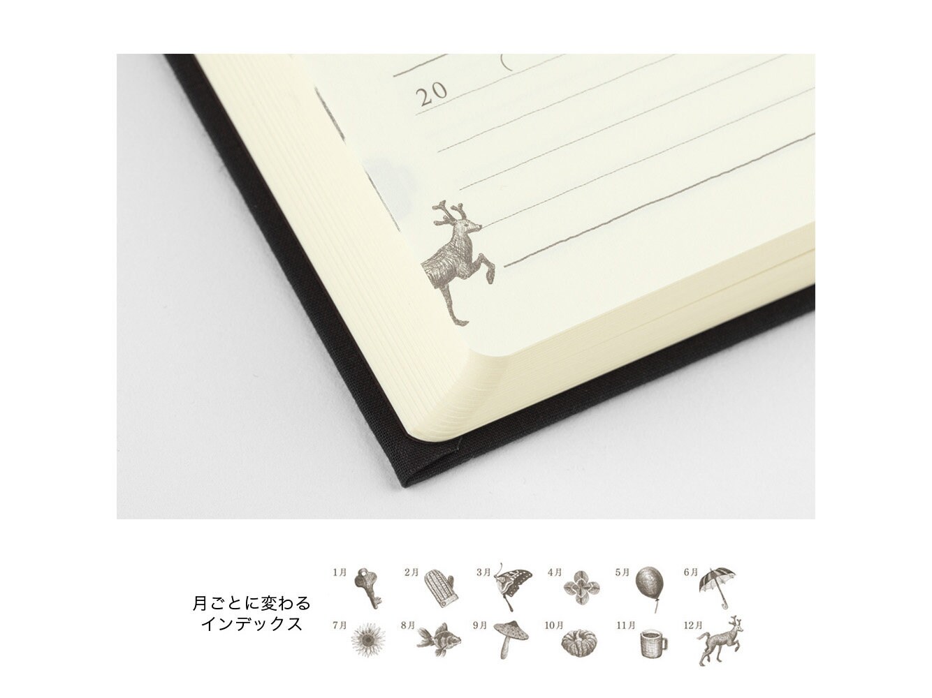 MD 5 Year Diary - Black