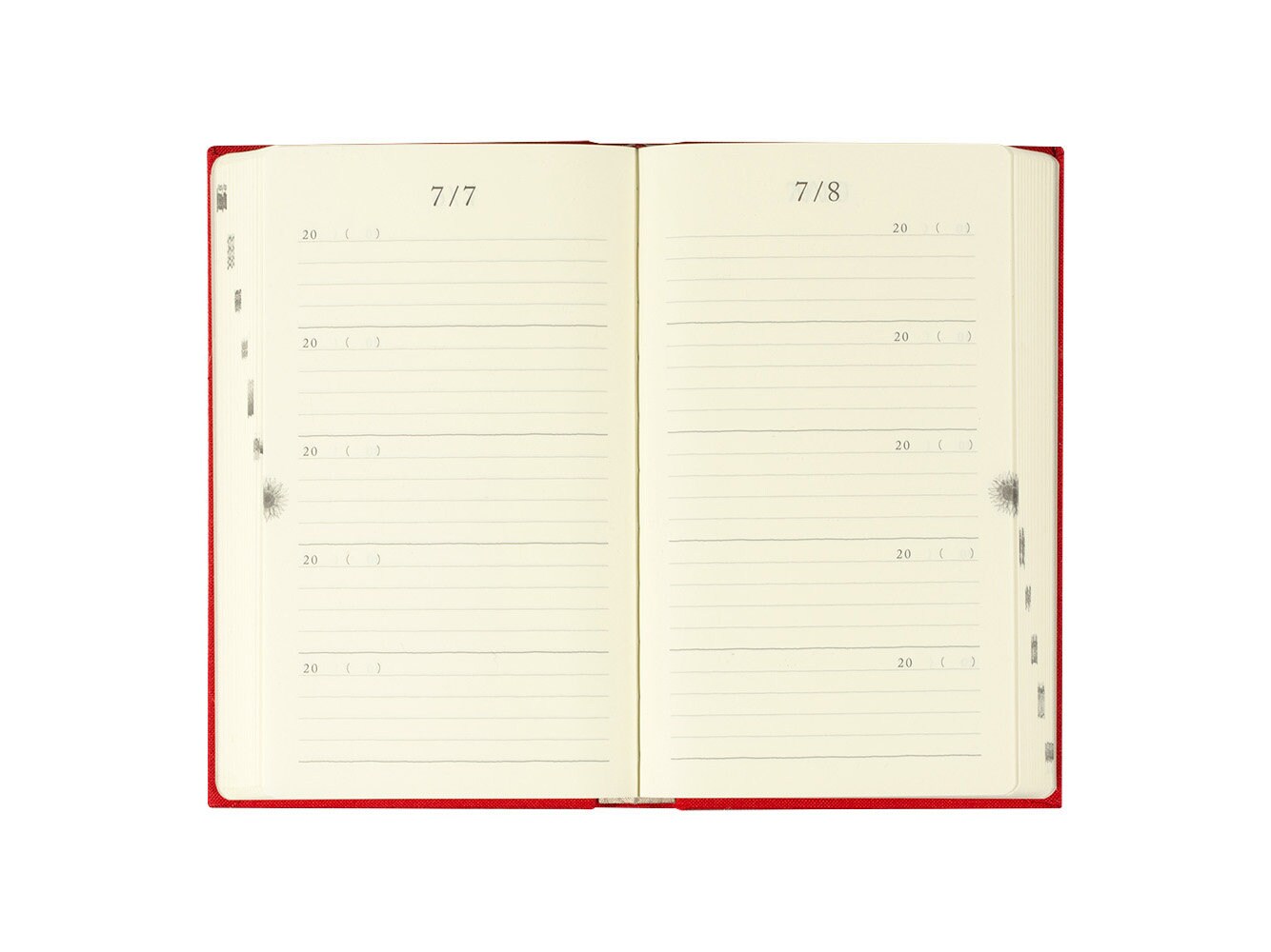 MD 5 Year Diary - Red