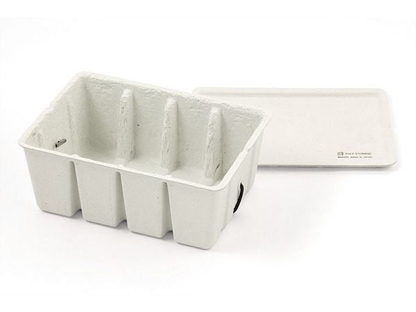 Midori Pulp Card Box - White