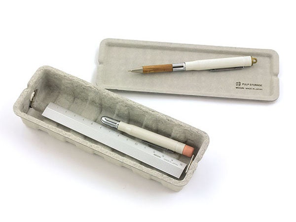 Midori Pulp Pen Case - Gray