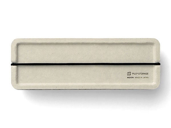 Midori Pulp Pen Case - Gray