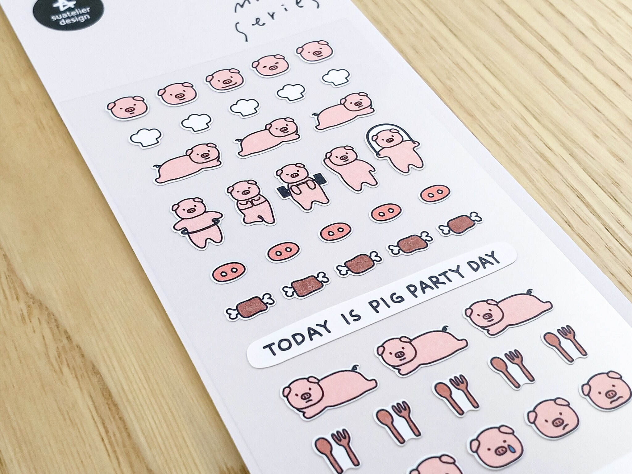 Suatelier Mini Series Planner Stickers - Deco.06