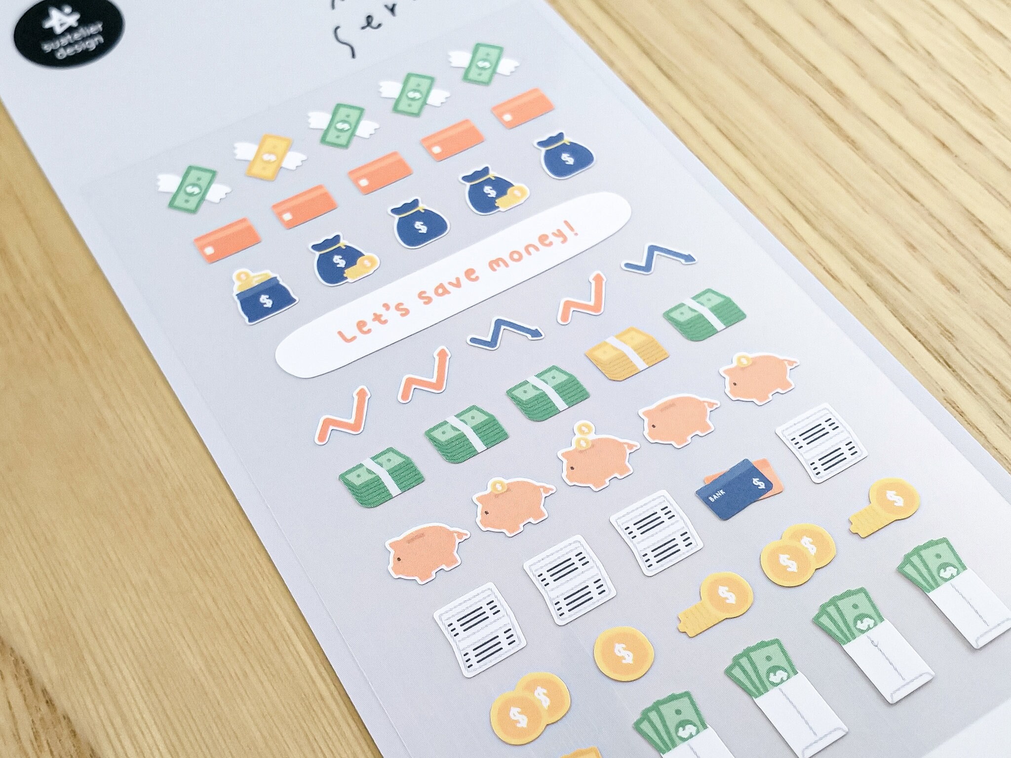 Suatelier Mini Series Planner Stickers - Deco.08