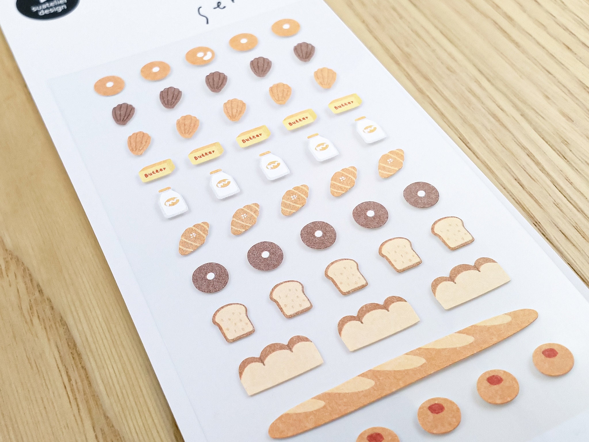 Suatelier Mini Series Planner Stickers - Food.04