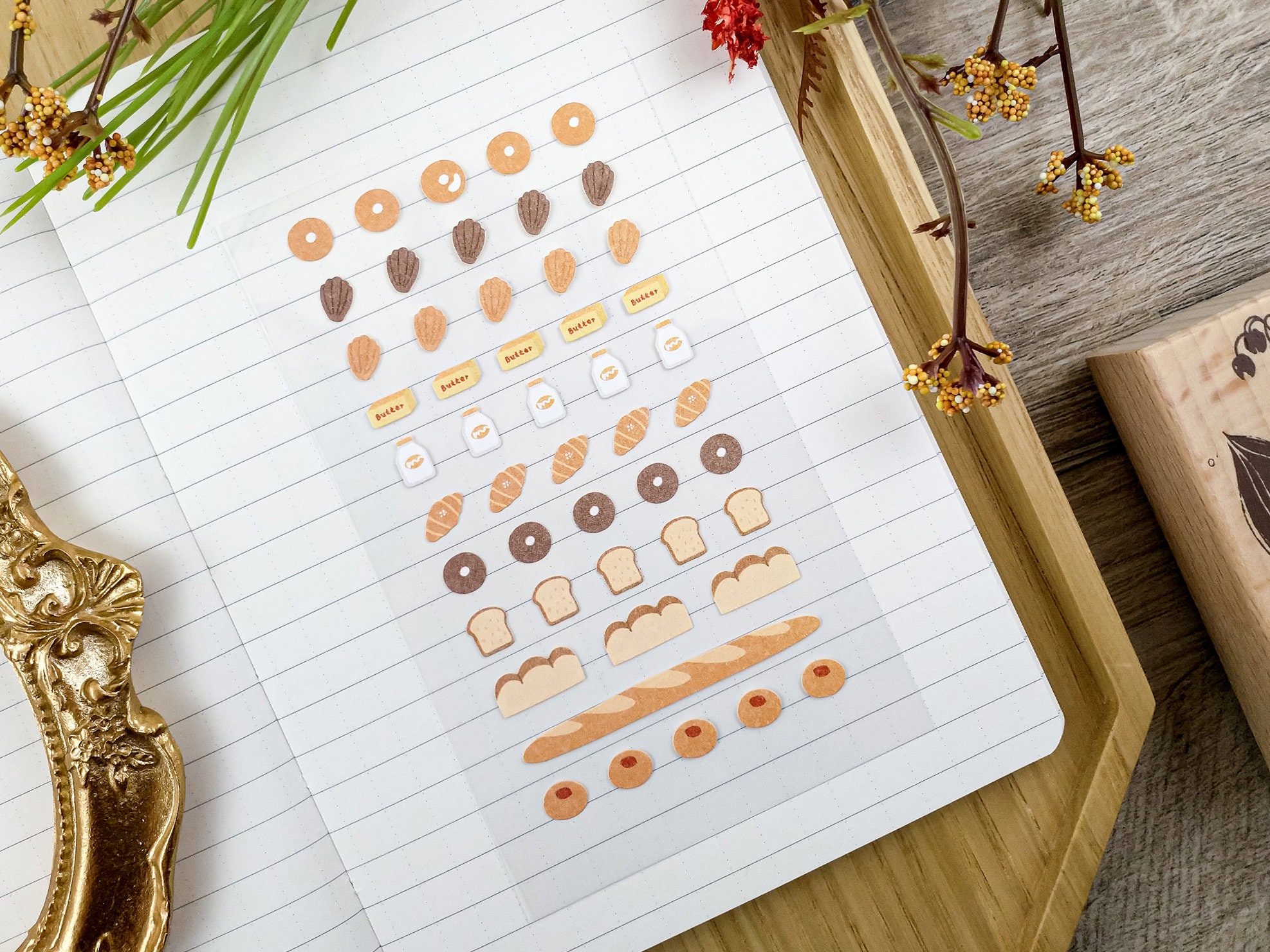 Suatelier Mini Series Planner Stickers - Food.04