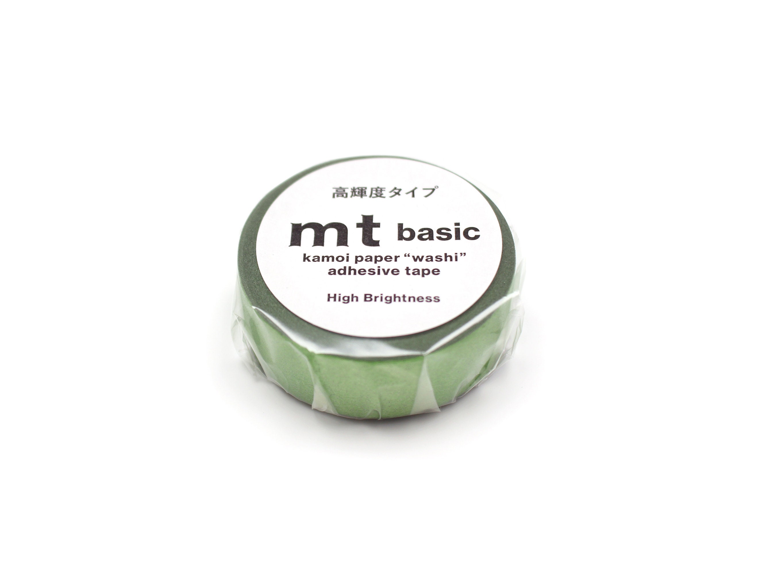 MT Basic Washi Tape High Brightness - Yellow Green