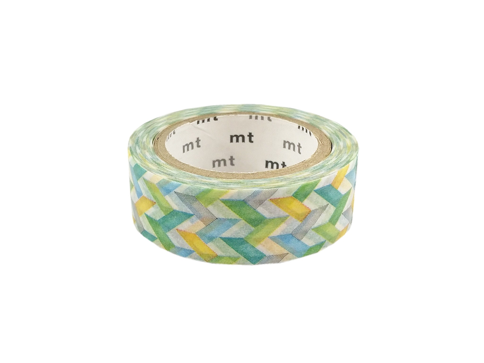 MT Deco Washi Tape - Slash Green