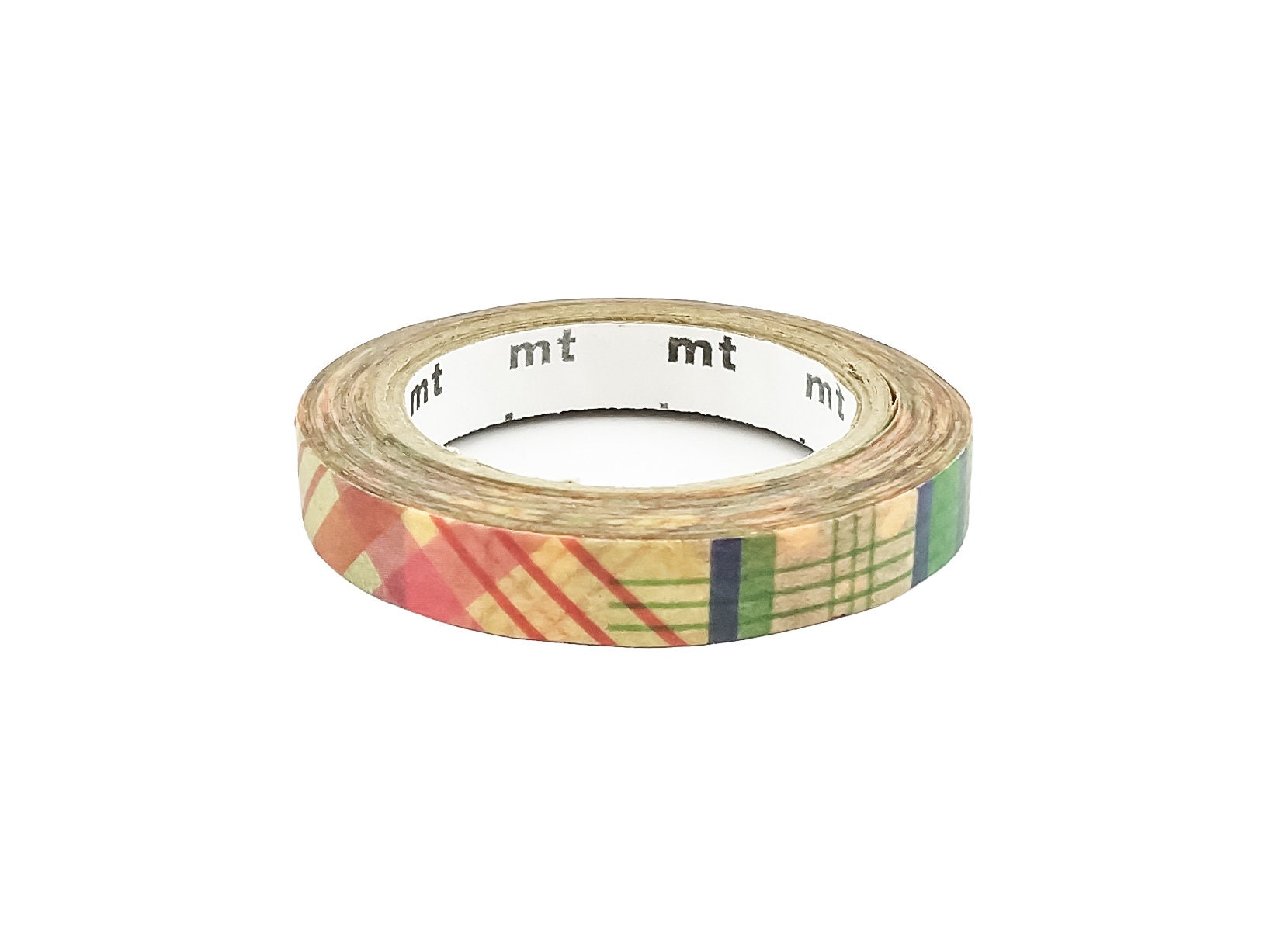 MT Ex Washi Tape Slim - Check Line
