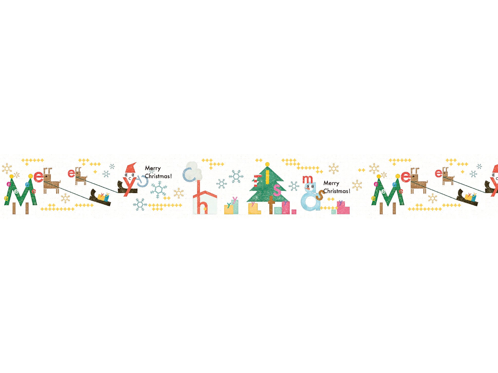 MT Washi Tape - Type Christmas