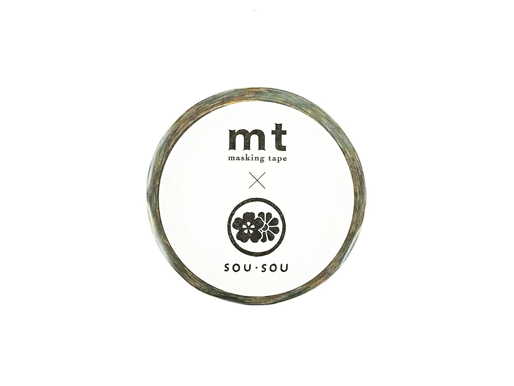 MT x Sou Sou |  Washi Tape Slim - Higashiyama Golden Field