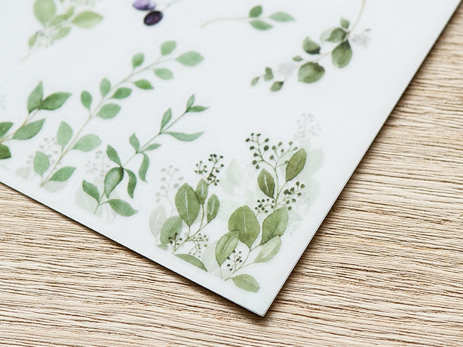 MU | Print-On Stickers - Freshly Green