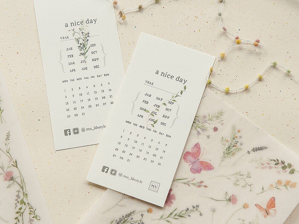 MU | Print-On Stickers 183 - Primavera