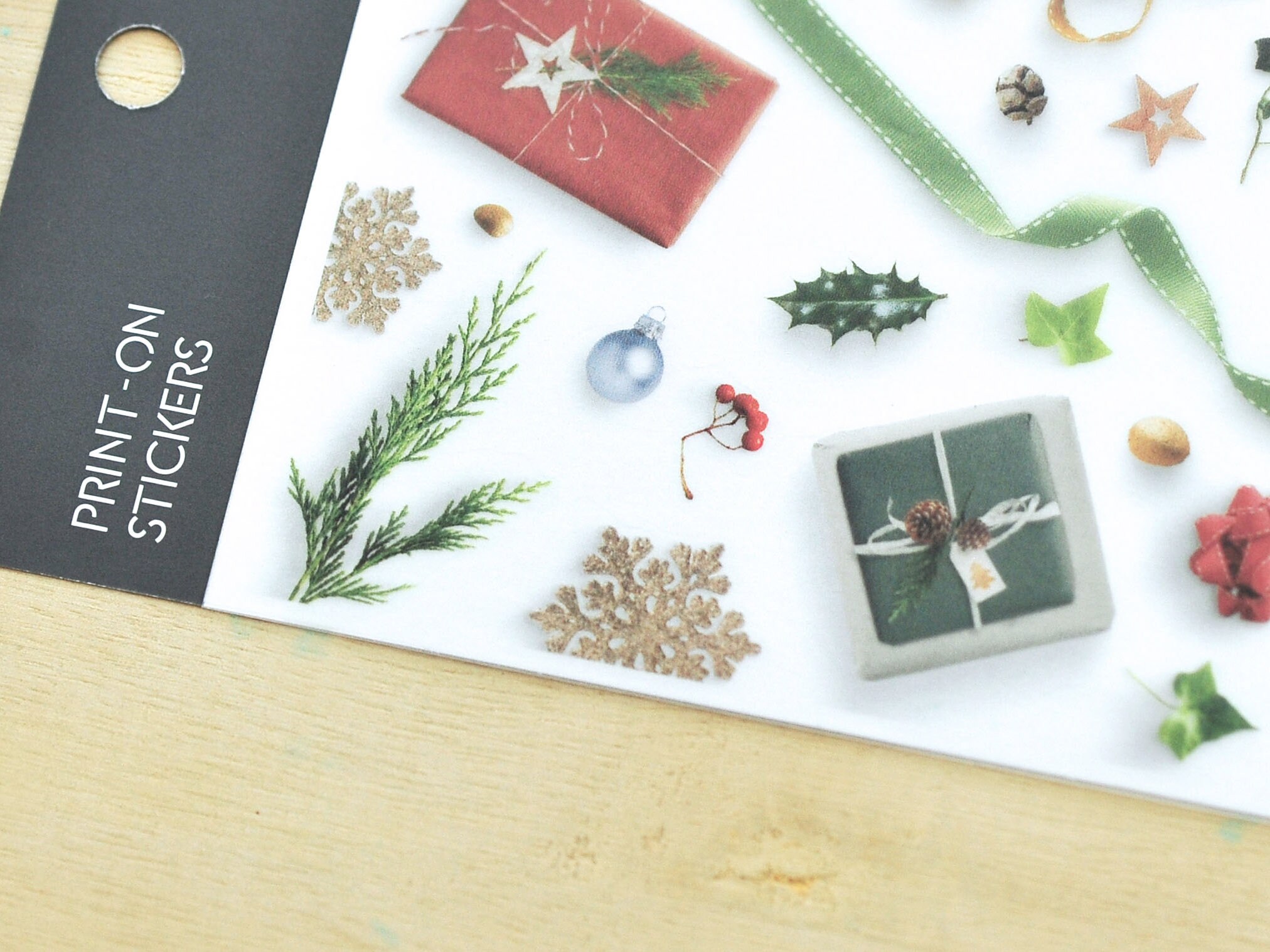 MU | Print-On Stickers Winter Limited Edition - Life Is a Gift