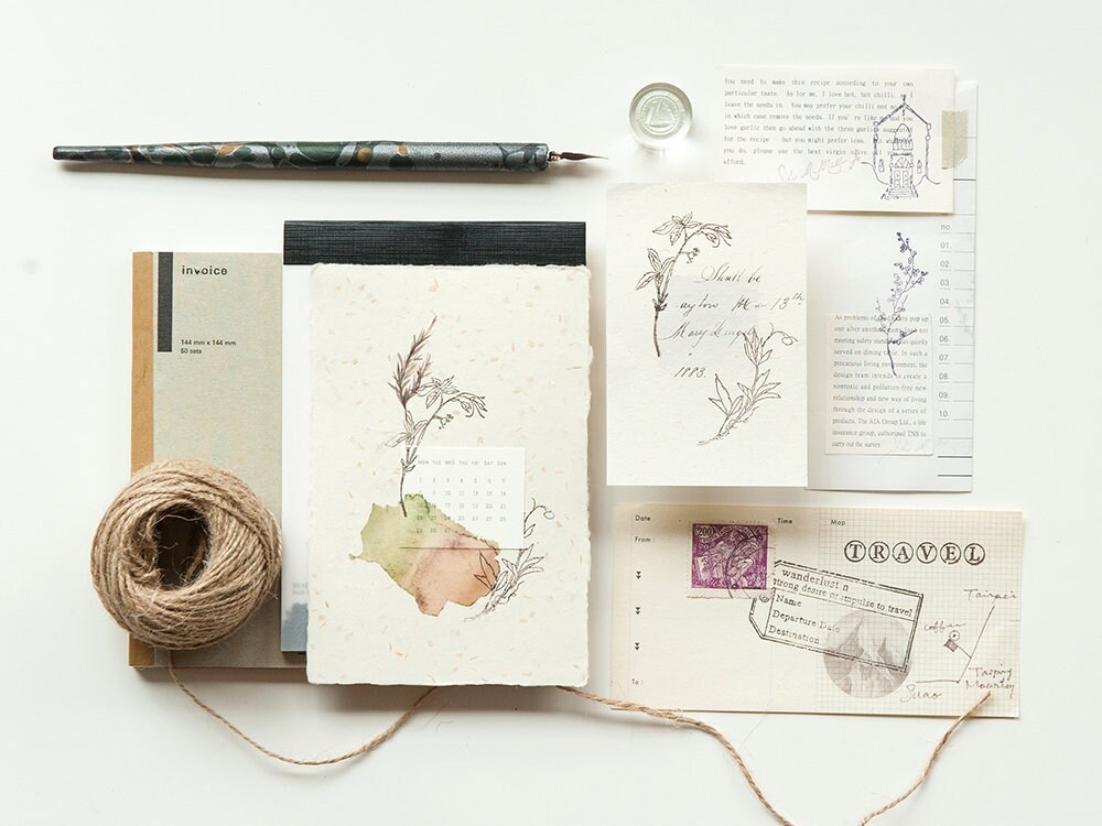 MU Clear Stamp Record Life 02 - Wanderlust