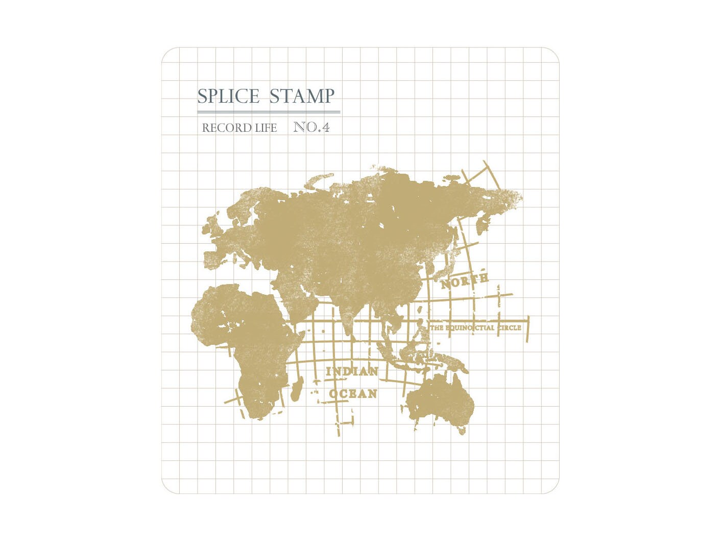 MU Clear Stamp Record Life 04 - World I