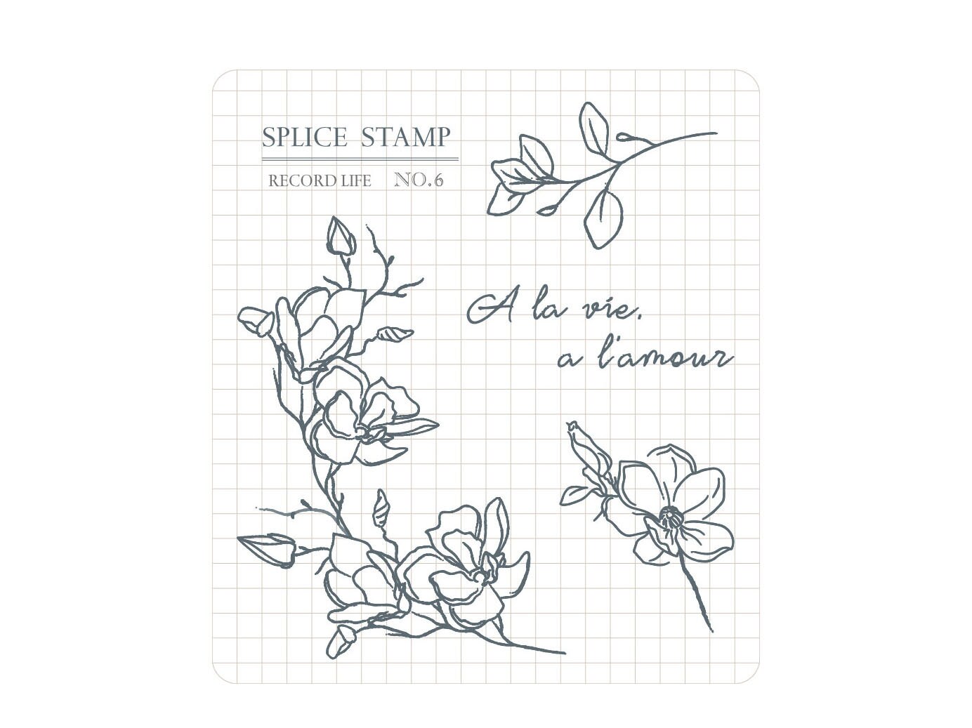 MU Clear Stamp Record Life 06 - Southward