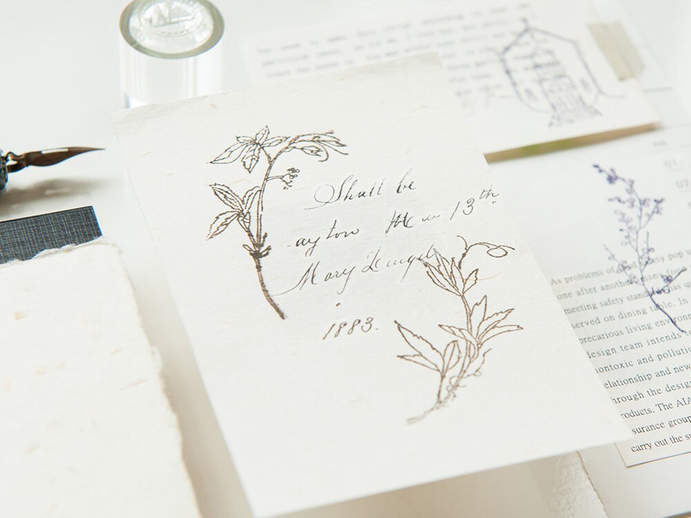 MU Clear Stamp Record Life 09 - Wind of Autumn