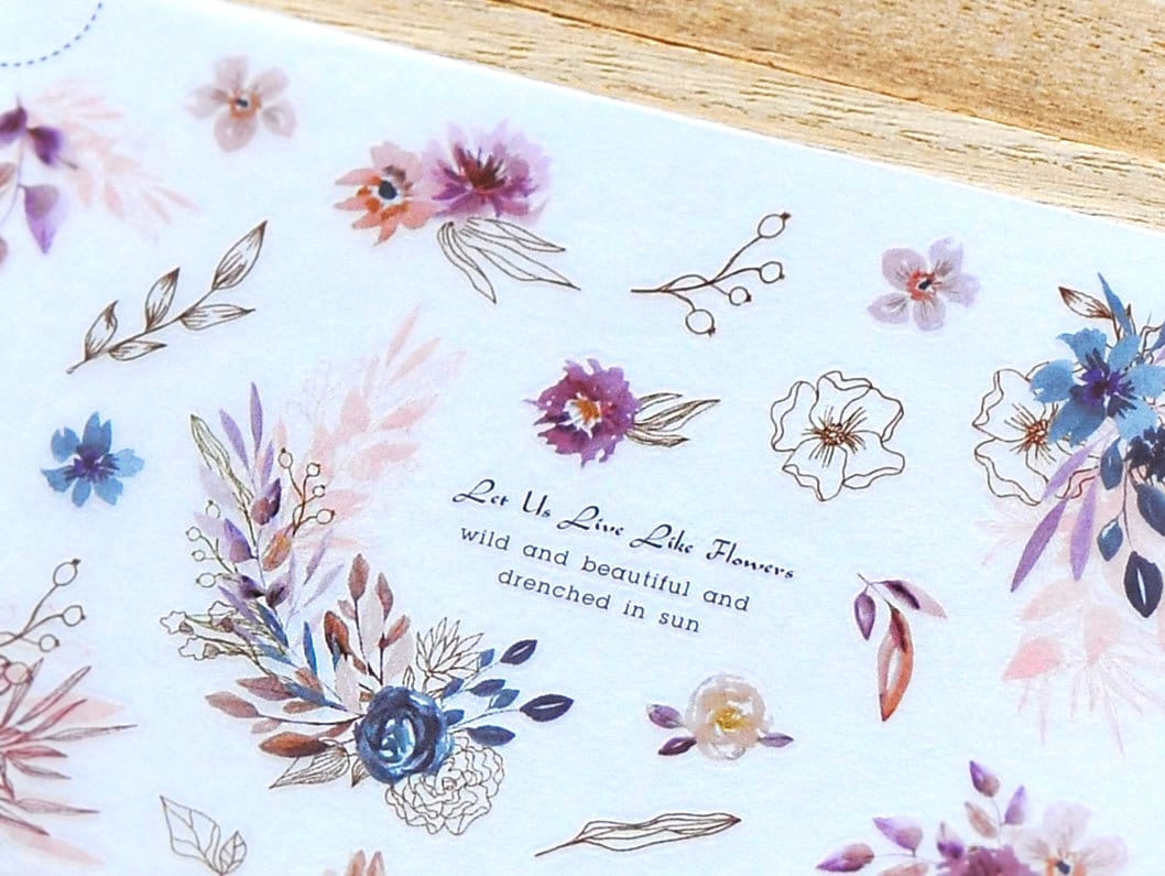 MU | Print-On Stickers - Wild And Beautiful