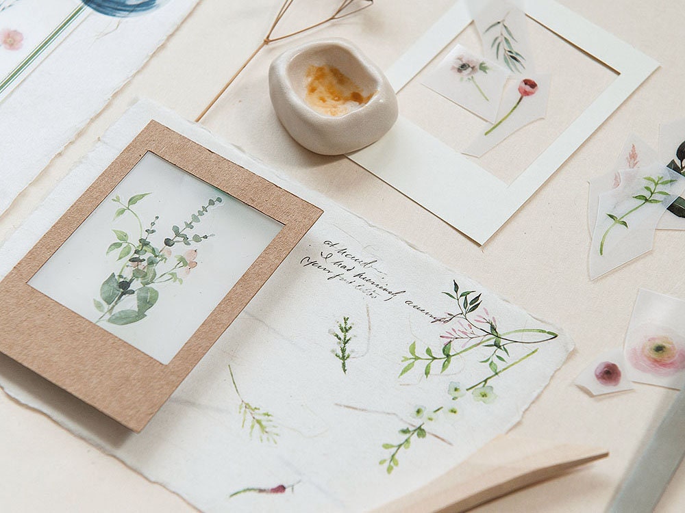 MU Print-On Siirtotarrat 193 - Secret Garden