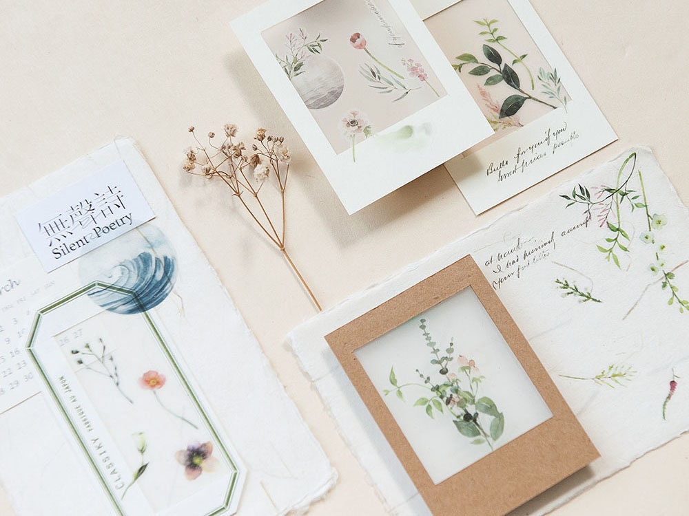 MU Print-On Siirtotarrat 193 - Secret Garden