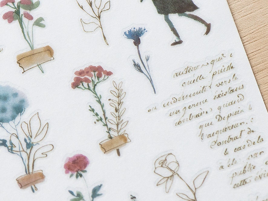 MU Print-On Siirtotarrat 195 - Day In My Garden