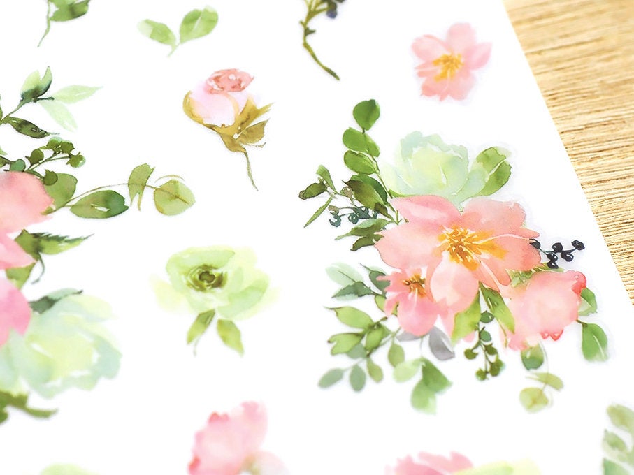 MU Print-On Siirtotarrat 170 - Dusty Pink