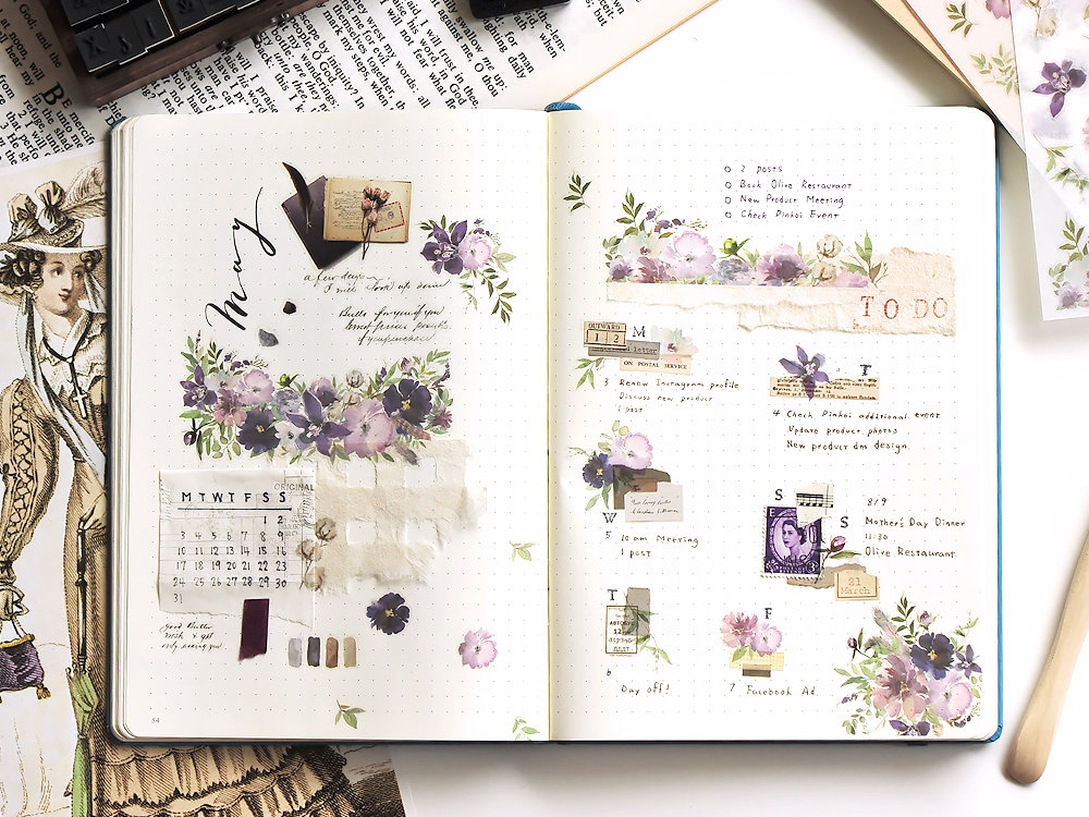 MU | Print-On Transfer Stickers - Flower Whispers