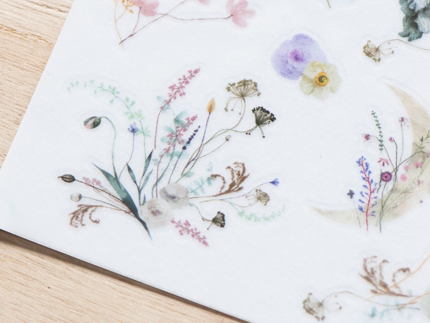 MU Print-On Siirtotarrat 196 - Glimmer Of The Moon