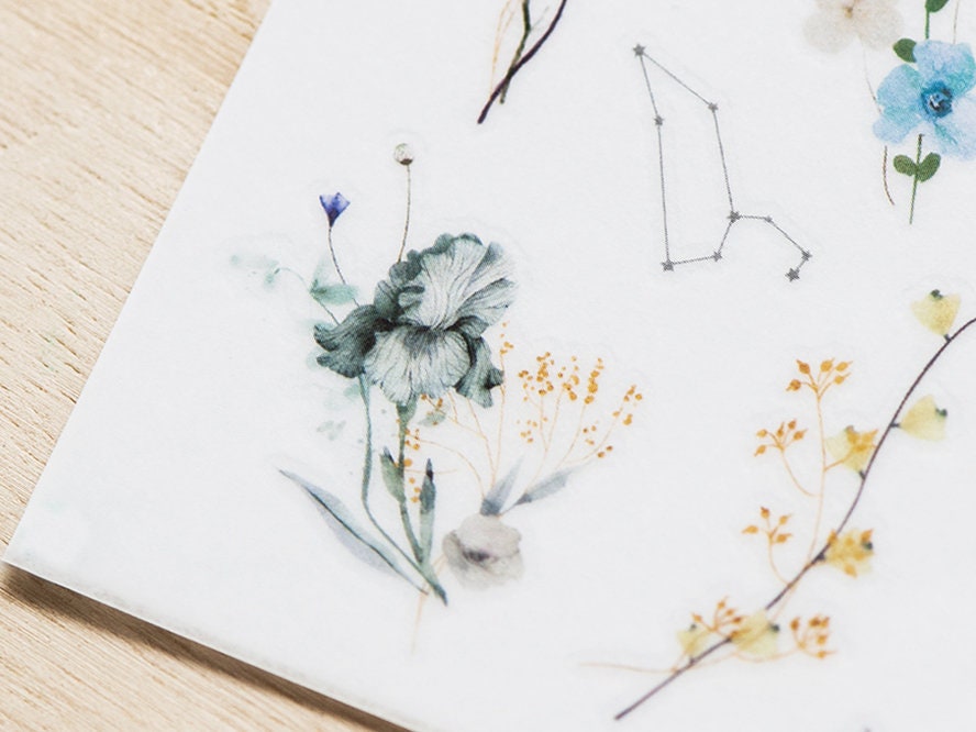 MU Print-On Siirtotarrat 196 - Glimmer Of The Moon