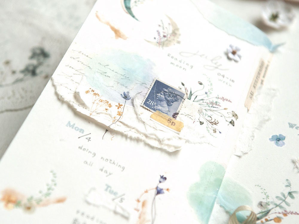 MU Print-On Siirtotarrat 196 - Glimmer Of The Moon