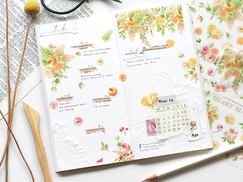 MU | Print-On Siirtotarrat - Heart Blooms