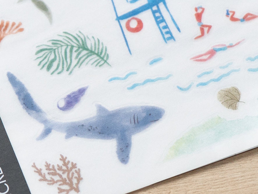 MU Print-On Siirtotarrat 198 - Seashore