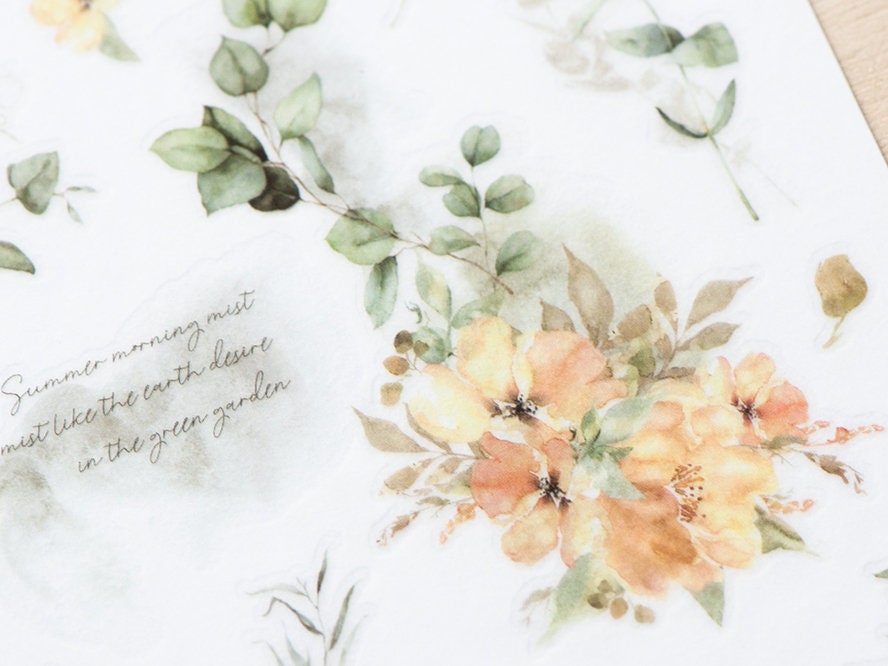 MU Print-On Siirtotarrat 192 - Summer Morning Mist