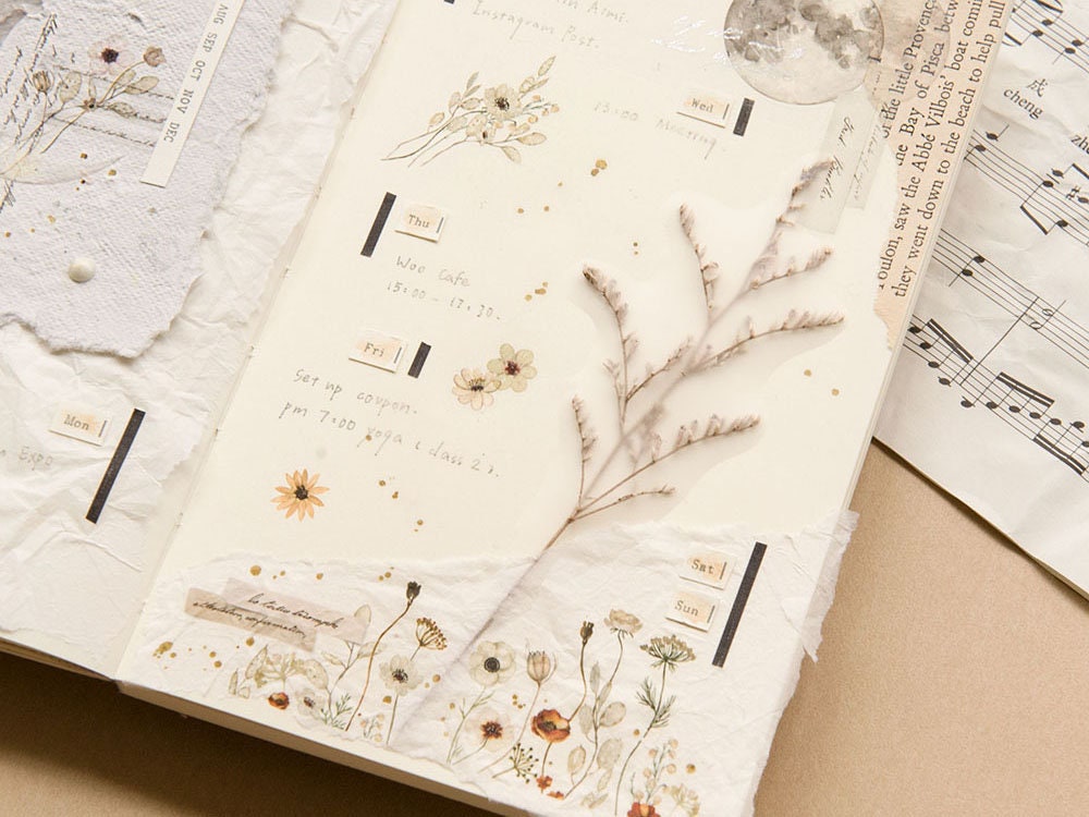 MU Print-On Transfer Stickers 200 - Calm Of The Moon