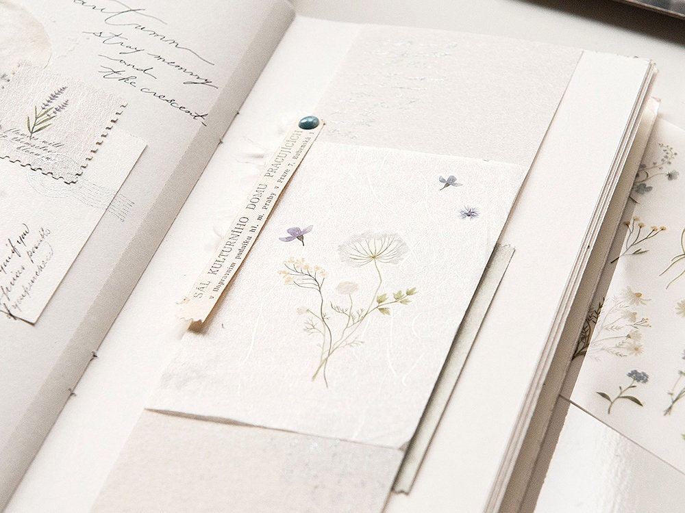 MU Print-On Transfer Stickers 203 -  Valley Of Flowers