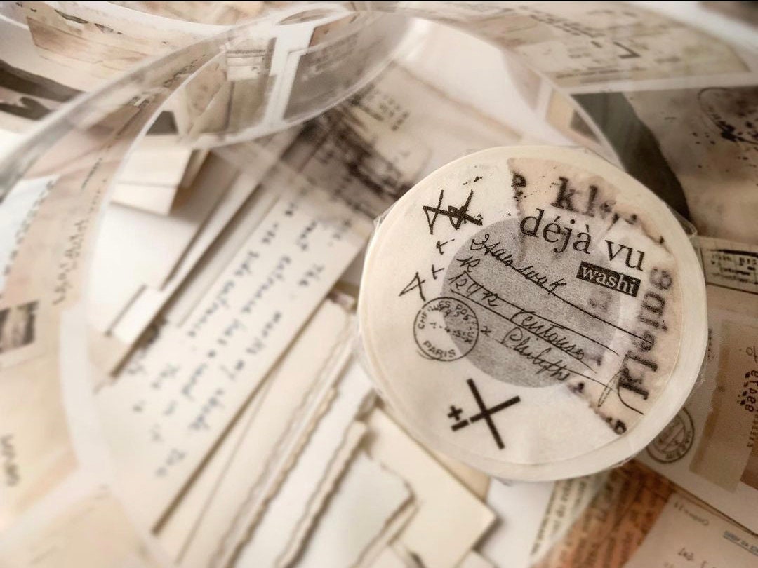 Plus Minus Washi Tape - Déjà Vu