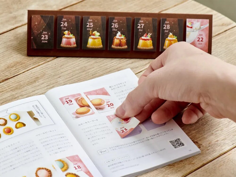 2026 Himekuri Daily Sticky Calendar - Sweets