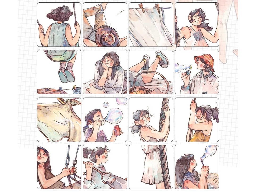 Ding Idako Matte PET Tape - Sunny Day