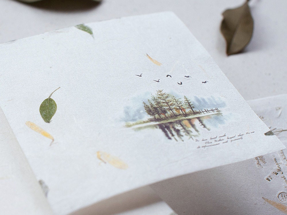 Pre-Order MU Natural Textured Paper No.7 - New Leaf