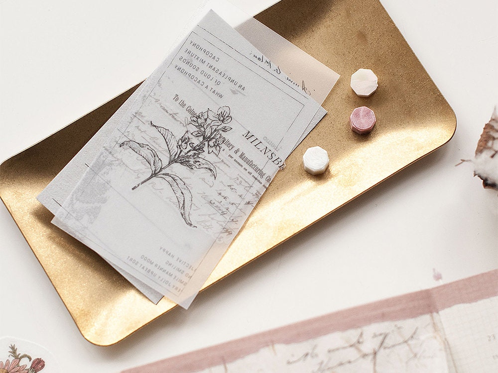 Pre-Order MU Print-On Transfer Stickers 211 - Flower Archives