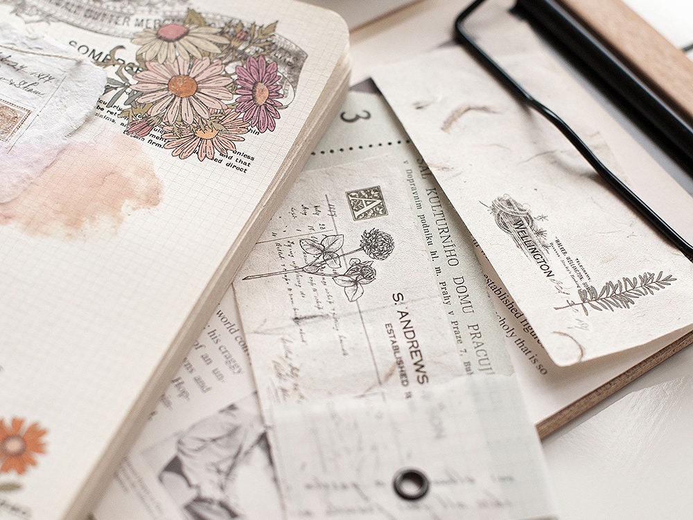 Pre-Order MU Print-On Transfer Stickers 211 - Flower Archives