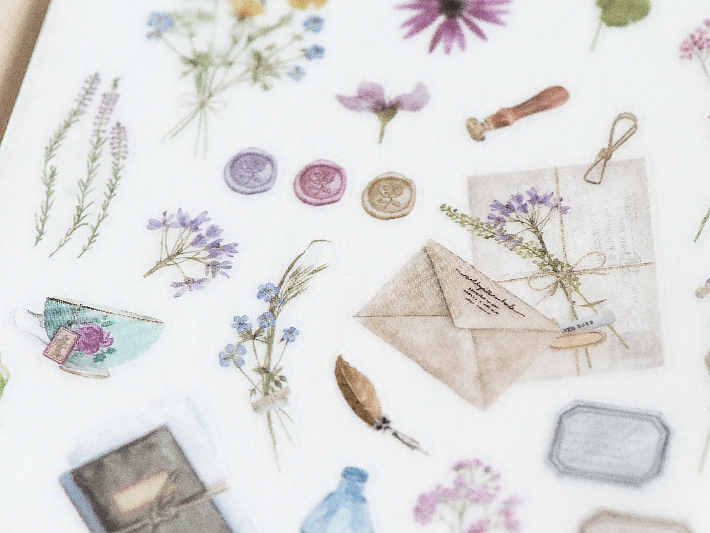 Pre-Order MU Print-On Transfer Stickers 214 - Typewriter