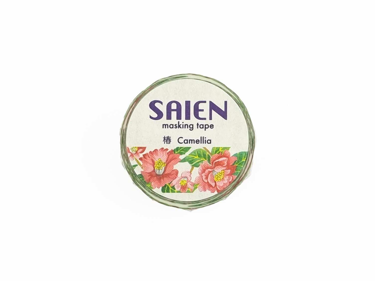 Saien | Washi Tape Nature - Camellia