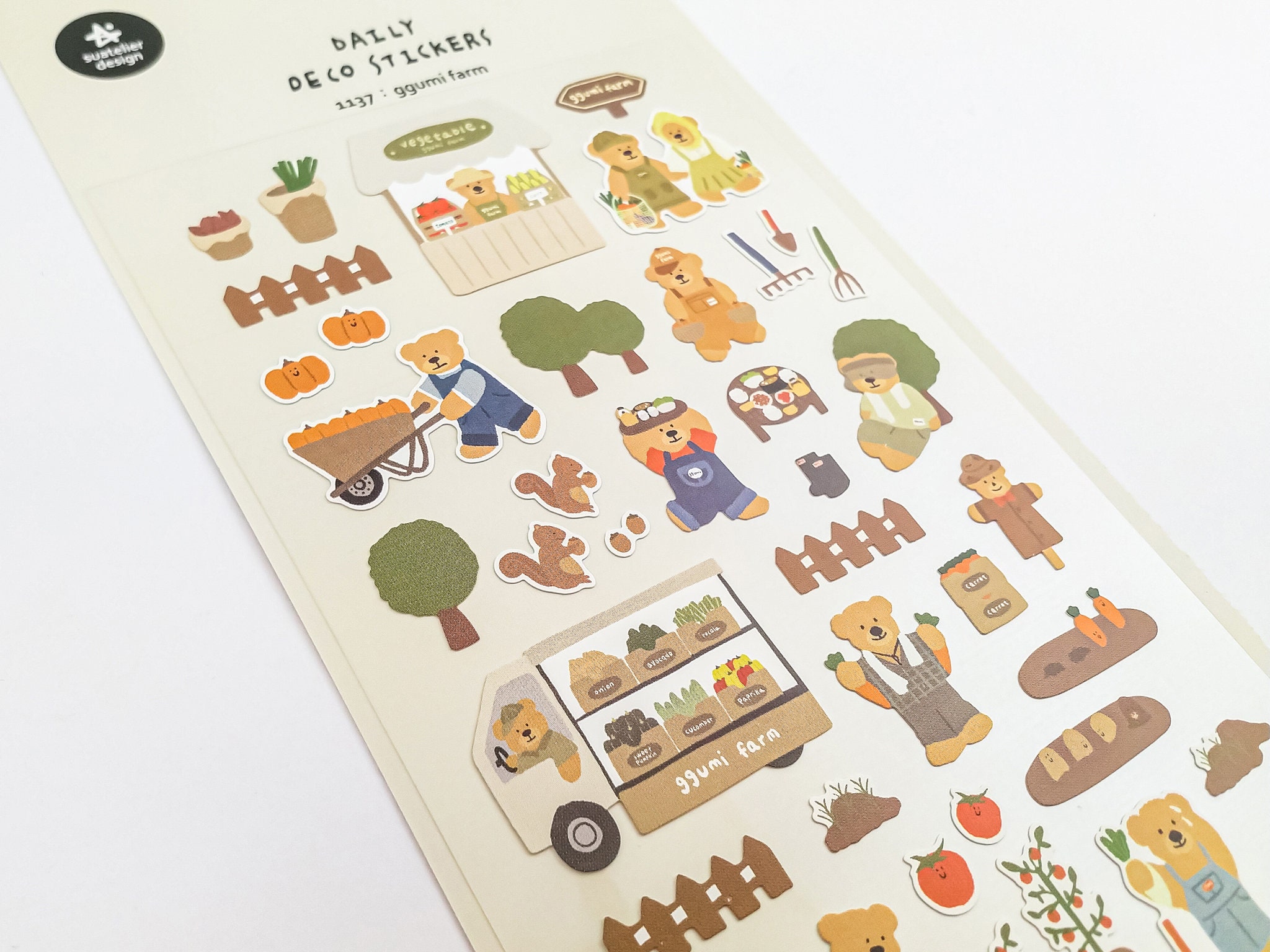 Suatelier Stickers 1137 - Ggumi Farm