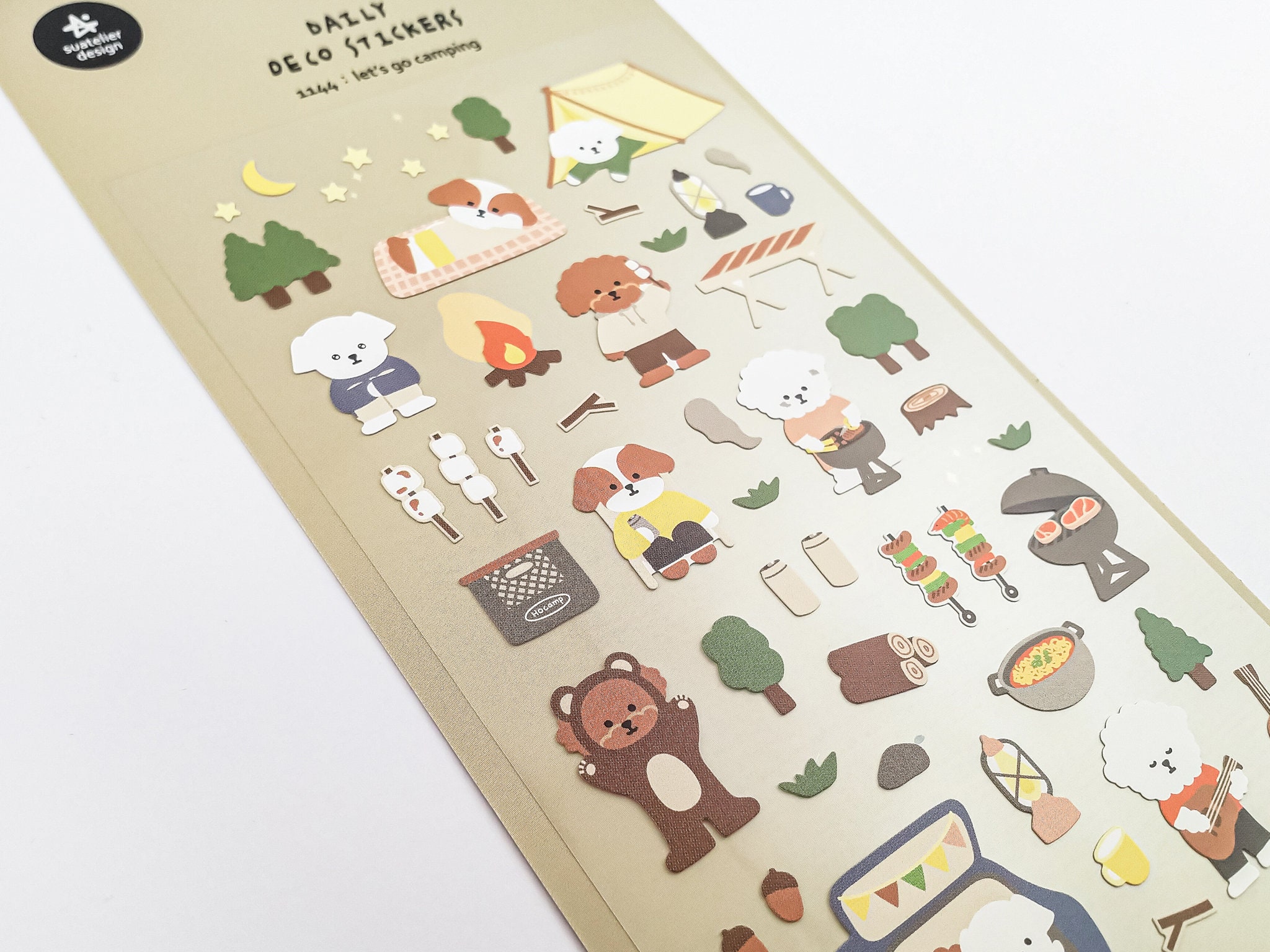 Suatelier Stickers 1144 - Lets Go Camping