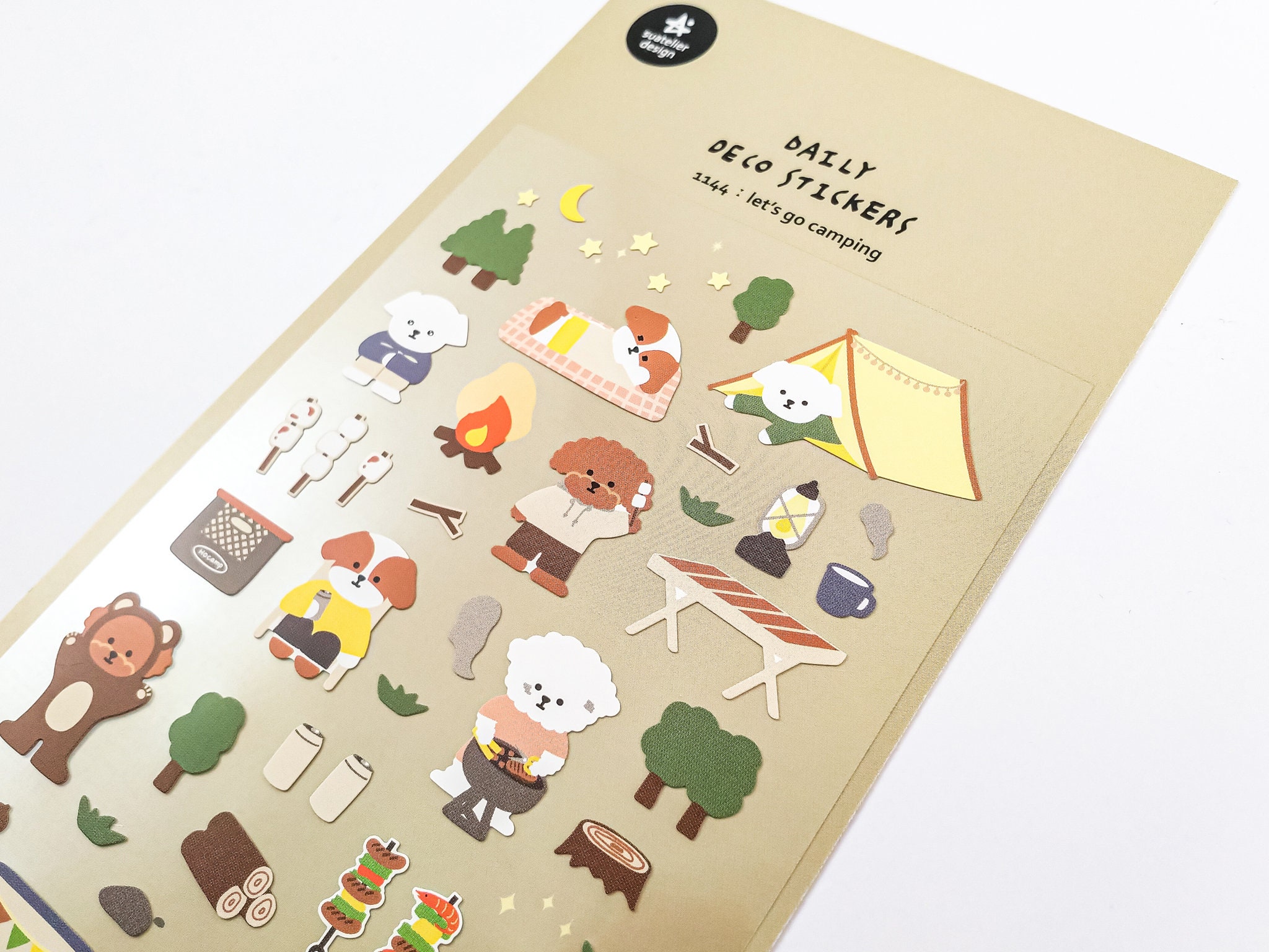 Suatelier Stickers 1144 - Lets Go Camping