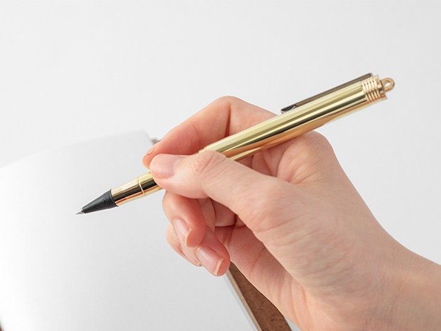 TRC Brass Rollerball Pen