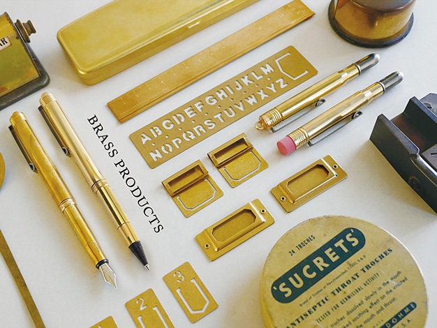 TRC Brass Rollerball Pen